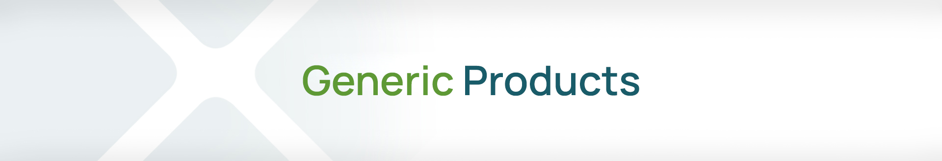 Generic products